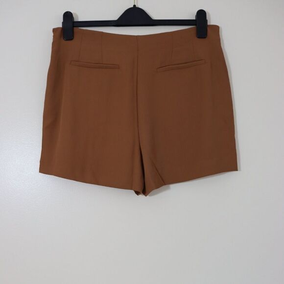 Jason Wu Skort Flowy Mini Short Carmel Brown M - Picture 3 of 8